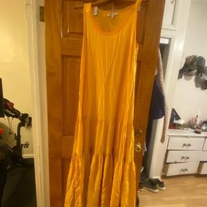 Beautiful yellow Elizabeth and James yellow  maxi dress
